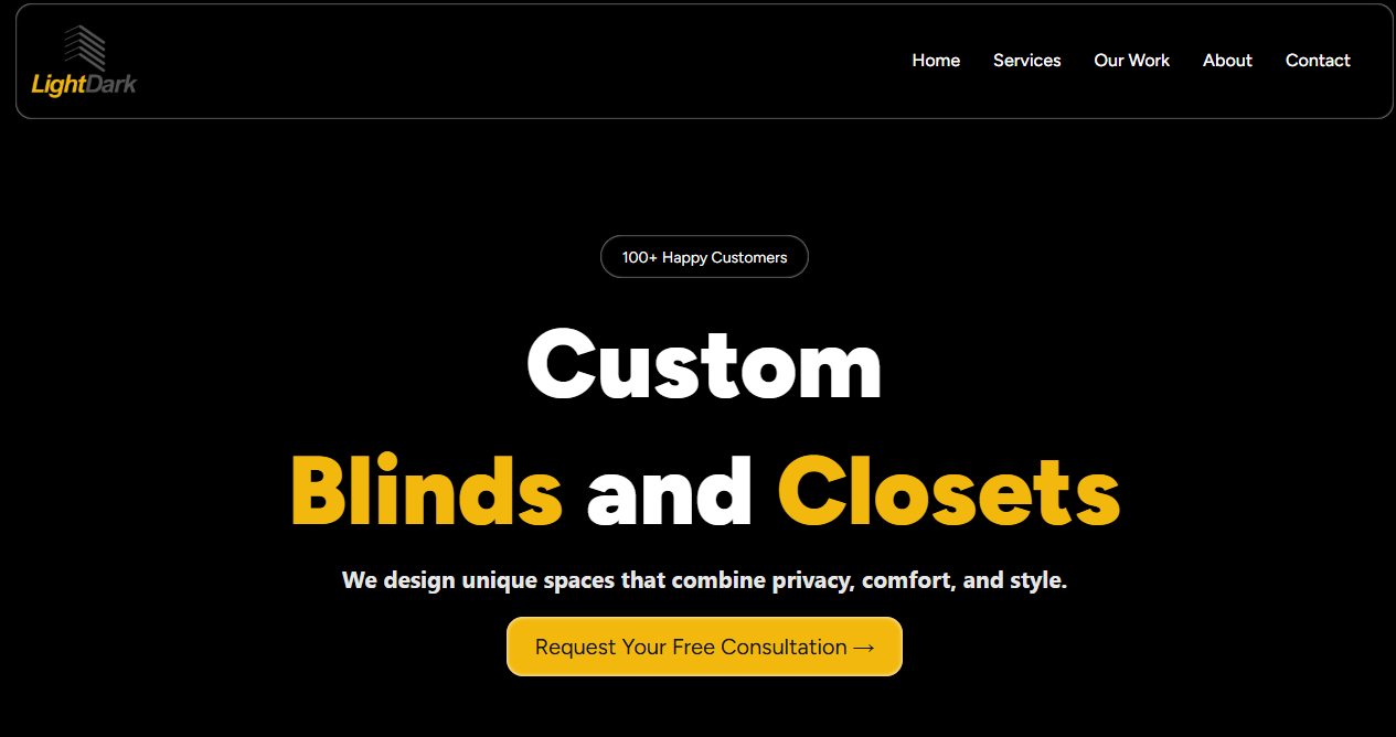 Light/Dark Blinds — CRM & Operations